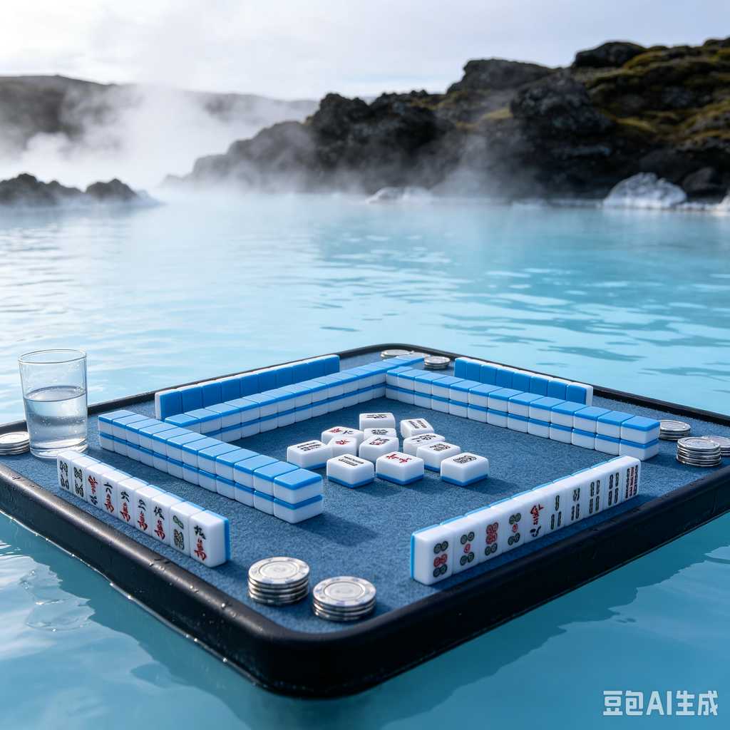 camping mahjong game set