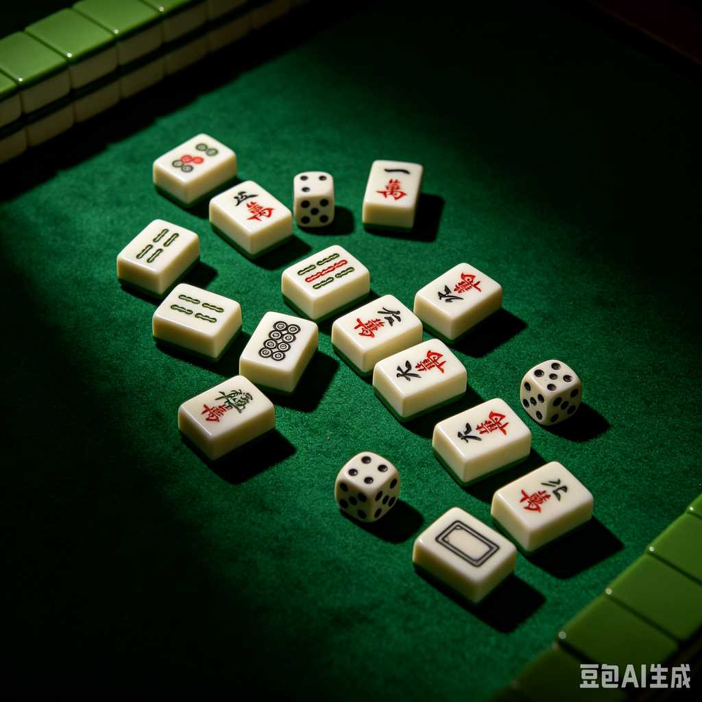 unique decoration mahjong tiles