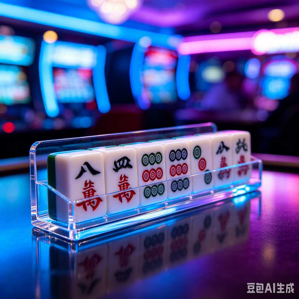 mahjong set for home entertainment